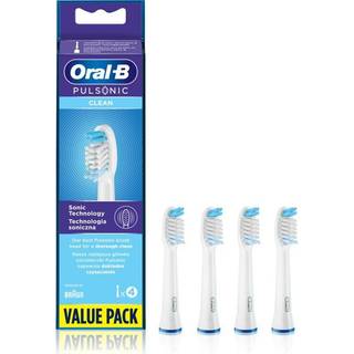 Oral B Pulsonic Clean Erstatningshoveder til tandbørste 4 stk. - 4 stk.