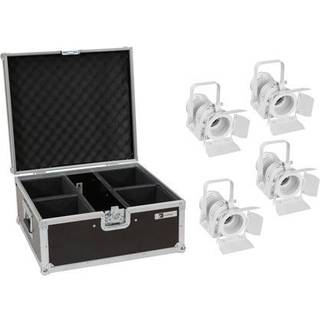 Eurolite Set 4x LED THA-20PC TRC Theater Spot wh + Case TILBUD NU