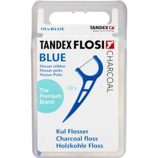 Tandex Flosi Tandtrådsbøjler Charcoal 10 stk. BLUE