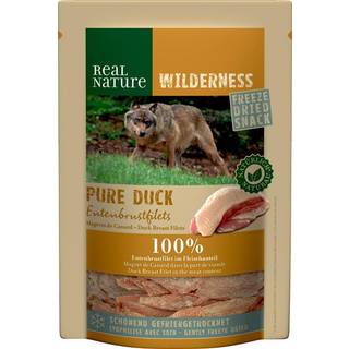 REAL NATURE Adult Wilderness Pure Duck snack andebrystfilet 100 g