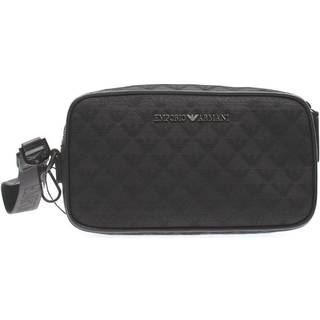 Emporio Armani Omnia Jacquard Toilettaske sort