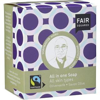 FAIR SQUARED - Økologisk All-In-One Oliven & Øl Sæbebar