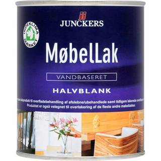 Junckers møbellak halvblank 0,38l vandbaseret