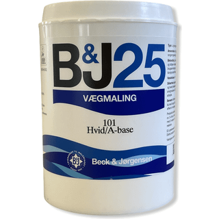 B&J 25, Vægmaling - 0,9 L