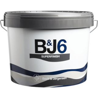 B&J 6 Super Finish Vægmaling - 0,9 L