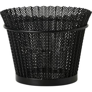 Gubi - Matégot Flower Pot Ø15 cm Soft Black - Krukker og vaser - Mathieu Matégot - Sort