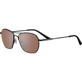 Serengeti Lunger SS545004 55 Solbriller Mænd Black - Matte Black - 55mm