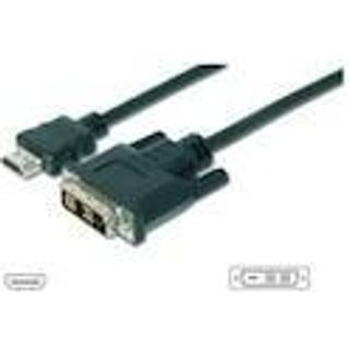 HDMI til DVI kabel 2m (sort)