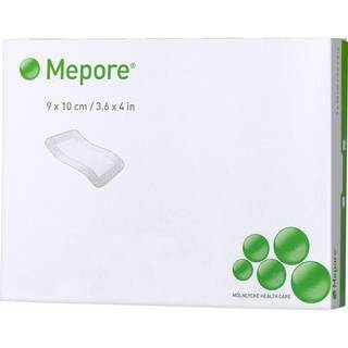 Mepore plaster med kompres - 9 x 10 cm - 5 Stk.