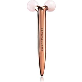 Crystallove Rose Quartz 3D Lift & Sculpt Facial Roller Massageværktøj 1 stk. - 1 stk.