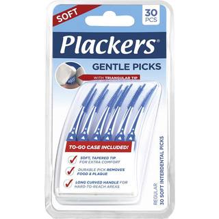 Plackers Gentle Picks Soft - 30 stk.