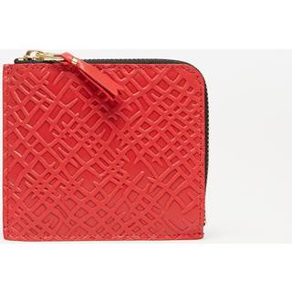 Tegnebog Comme des Garçons Embossed Roots Wallet Red Universal - Red - Universal
