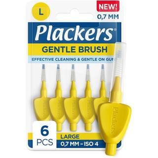 Plackers Gentle Brush L 0,7 mm - 6 stk.