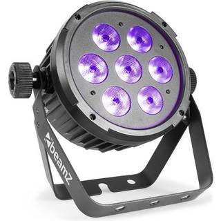 BT280 LED Flat Par 7x10W 6-i-1 RGBAW-UV TILBUD NU flad