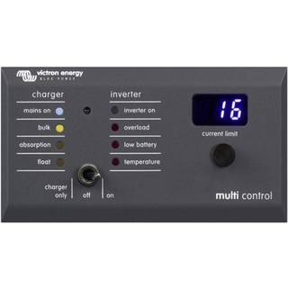 Kontrolpanel til inverter / vekselretter Victron Digital Multi Control 200/ 200 A GX - til Victron Multi GX &amp; Quattro