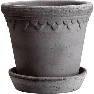 Bergs Potter Copenhagen Krukke 35 Cm - Krukker Terrakotta Grå - KG35S