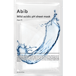 Abib Mild acidic pH Sheet Mask Aqua Fit - 30 ml.