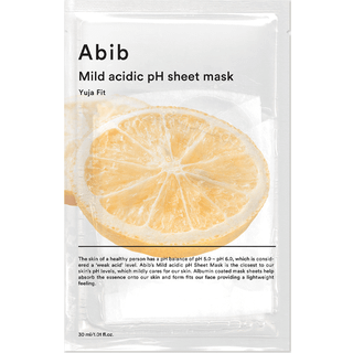 Abib Mild Acidic Ph Sheet Mask Yuja Fit 10-Pack 30 g