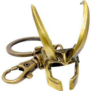 MARVEL - Loki Helmet - Metal Keychain