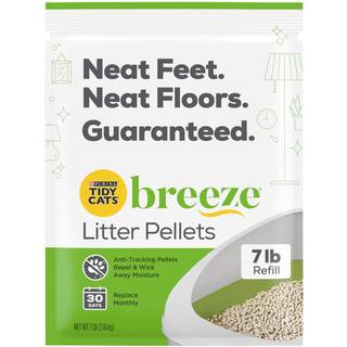 Purina Tidy Cats Breeze Cat Kull Pellets påfyllning - 7 lb.