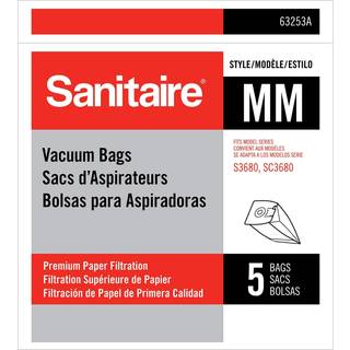 Sanitaire -stil MM Allergen Vakuumposer F/S3680 - Style MM - Mikroallergen - Hvid