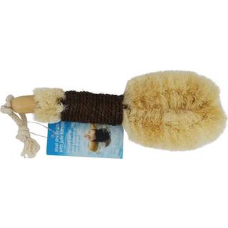 R?r ved mig alle naturlige spa sisal t?r hudb?rste - premium kvalitet- 9 """" l?ngde