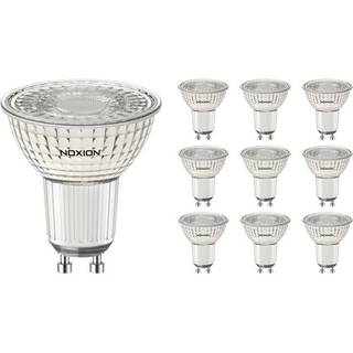 Fordelspakke 10x Noxion PerfectColor LED spot GU10 PAR16 4W 345lm 60D - 930 varm hvid | bedste farvegengivelse - dæmpbar - erstatter 50W