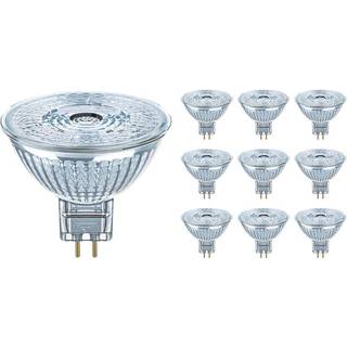 Fordelspakke 10x Ledvance Performance LED spot Reflektor GU5.3 MR16 6.5W 621lm 36D - 827 ekstra varm hvid | erstatter 50W