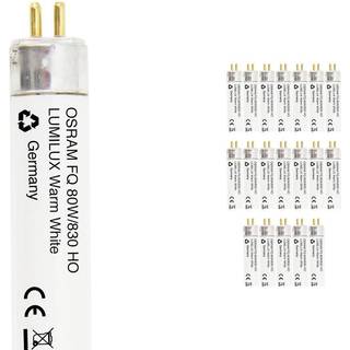 Fordelspakke 20x Ledvance LED Lysrør T5 Performance (HF) High Output 36W 5050lm - 830 varm hvid | 145cm - erstatter 80W