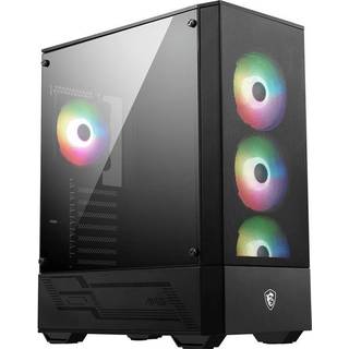 MSI MAG FORGE 112R - Kabinet - Tower - Sort