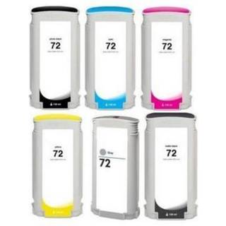 Kompatible blækpatroner HP 72 - C9403A, 6 stk. rabatpakke 780 ml