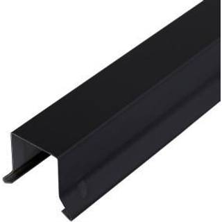 Sternkapsel, 22 mm lige, sort