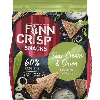 Finn Crisp 2 x Rugsnack Sour Cream &amp; Onion 150 g
