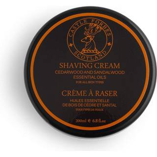 Castle Forbes Barbercreme, Cedarwood & Sandalwood Oils, 200 ml.