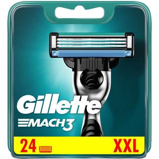 Gillette Mach3 Erstatningsblade 24 stk. - 24 stk.