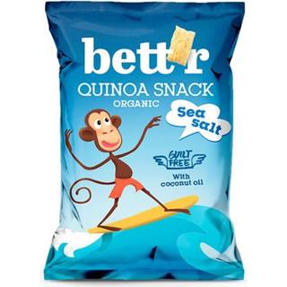 Quinoasnack havsalt Økologisk - 50 gram - Bettr
