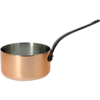 de Buyer Inocuivre Stielkasserolle 18 cm / 2,5 L - Kupfer mit Gusseisengriff