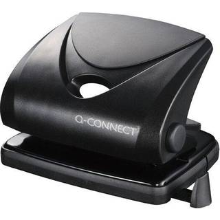 Q-connect hulapparat med 2 huller i sort
