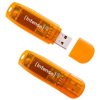 Intenso® 64 GB USB-stik - 2 stk. - Orange