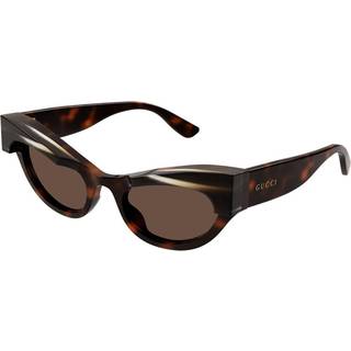 Gucci GG1167S 002 52 Solbriller Kvinder Tortoiseshell - Havana - 52mm