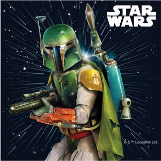 Star Wars servietter 20 stk. - Galaxy