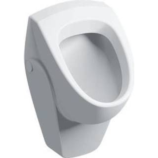 Geberit Renova urinal indløb bagfra, udløb bagved: T=37cm, Afløb=Bagud, Indløb=Bag, Hvid
