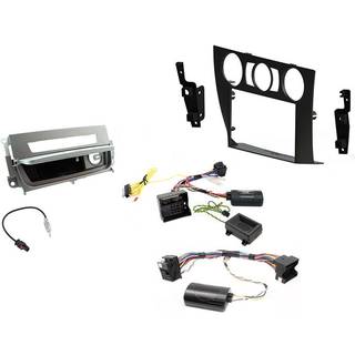 Installationskit BMW 3-Serie E90 06-14, Manuell A/C, Silver