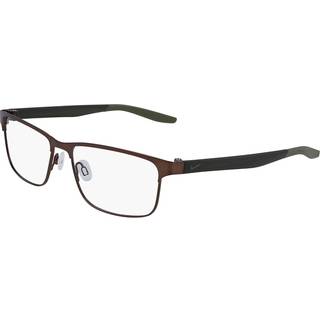 Nike Unisex NIKE 8130 210 Optiske stel Metal Brun Firkantet