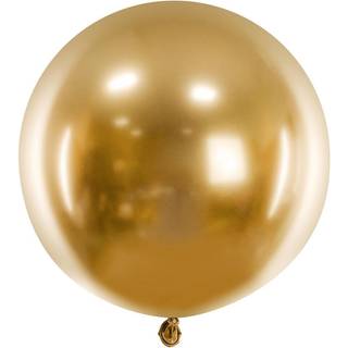 1 stk. Stor chrome balloner - Guld 24"