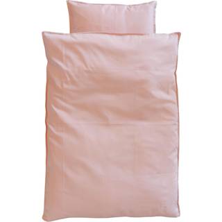 Percale baby sengetøj 70x100 cm nude