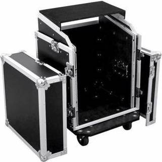Roadinger Special Combo Case LS5 Laptop Desk, 12U skrivebord tilfælde bærbar