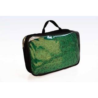 Trailernet med 6 mm elastikkant, grøn - 203 x 116 cm