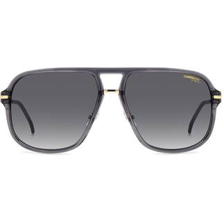 Carrera 296/S KB7/9O 60 Solbriller Mænd Grå - Transparent Grey - 60mm