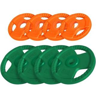 Vægtskiver Trigrip 51 mm 4x5 kg 4x2,5 kg
